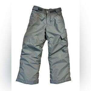 Columbia snow pants Youth size XS (6-7) Gray
